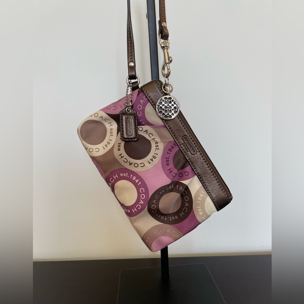 Vintage Coach Wristlet